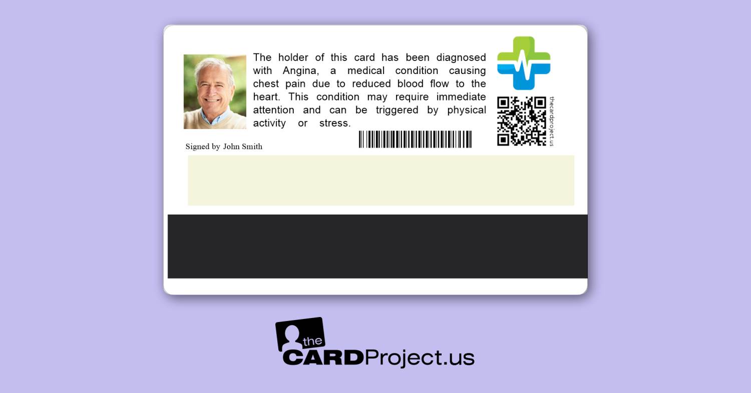 Angina Premium Medical Card (REAR)